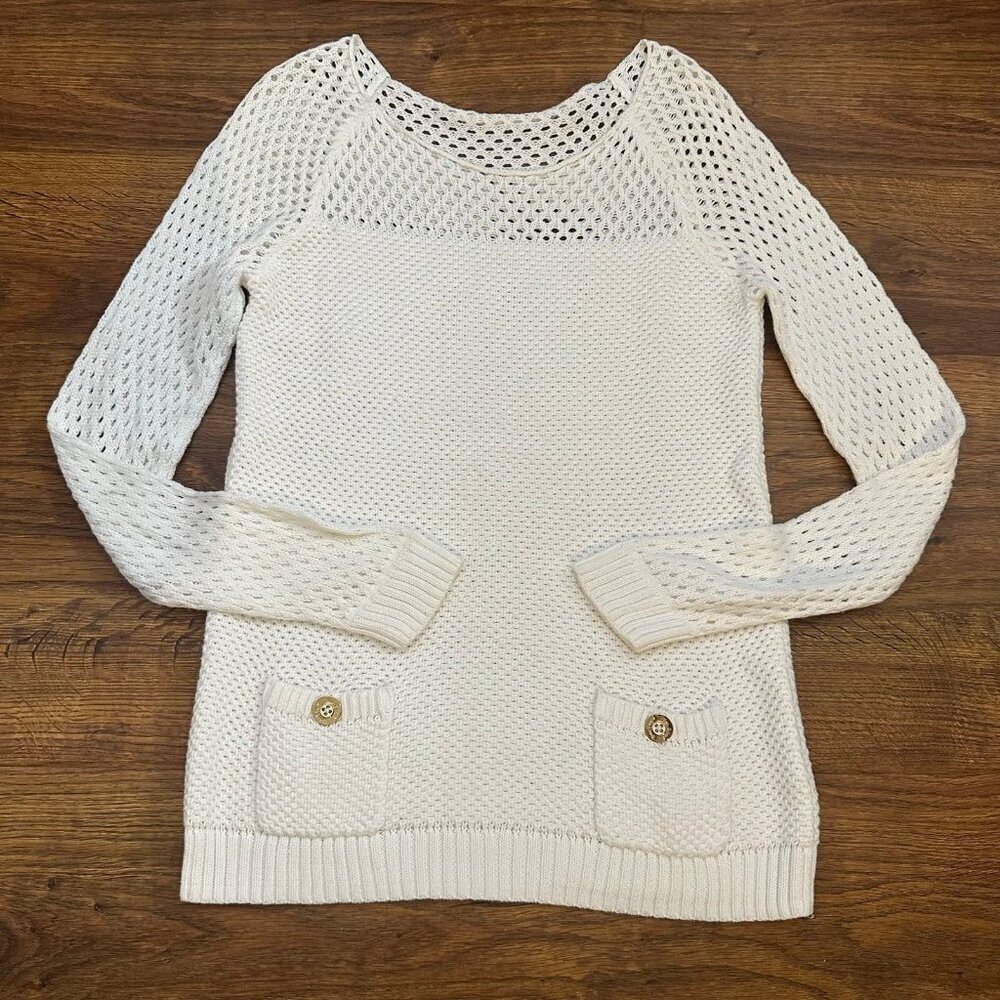 Lilly Pulitzer open knit Sweater